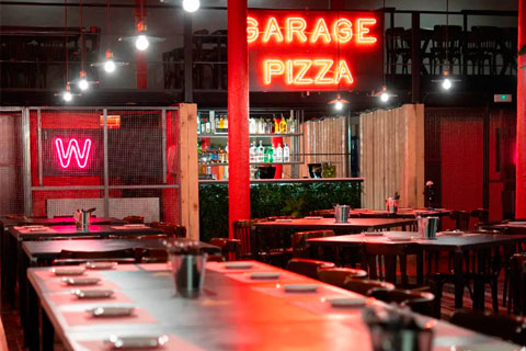 Garage Pizza Pizzeria Mataro