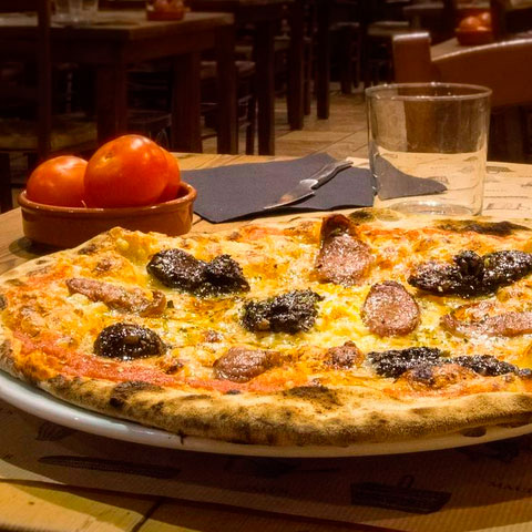Pizza del restaurante Maur Urgell