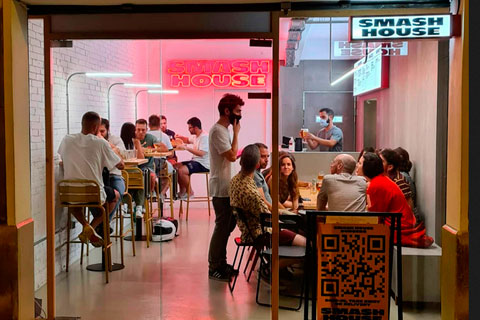 Restaurante Smash House Burgers en Barcelona